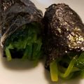 milestone★'s cooksnap of when they made ★　三つ葉ののり巻き　★.