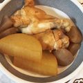 しーてっぷ's cooksnap of when they made 圧力鍋で大根と手羽元とこんにゃくの煮物.