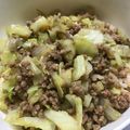 まのちゃんママ's cooksnap of when they made ひき肉・キャベツ消費に♪簡単 ソース炒め.