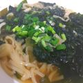 ユーロン's cooksnap of when they made 3分30秒で出来るかけうどん♪♪.
