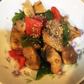 きじとら☆'s cooksnap of when they made カジキとピーマンのオイスター炒め.