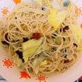 にゃにゃん16's cooksnap of when they made 簡単★春キャベツとしらすのペペロンチーノ.