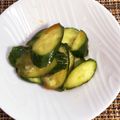 horseland's cooksnap of when they made きゅうりの辛子漬け.