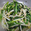 たつごろぉ♪'s cooksnap of when they made あっさり仕上げる！ほうれん草ともやし炒め.