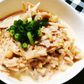 まぶたん's cooksnap of when they made たっぷりきのこのたらこソース.
