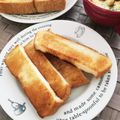 フジぽん's cooksnap of when they made 超簡単！パリッ✨プリュレ風？トースト.