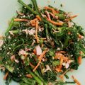 ◎よしを◎'s cooksnap of when they made ツナと春菊のナムル風.