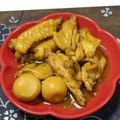 ゆけり３兄弟's cooksnap of when they made 鶏手羽とうずらの卵でさっぱり煮♡.