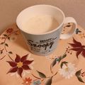 yesmama's cooksnap of when they made ☆冷凍バナナ&苺ジャムのスムージー☆.
