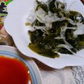 ねずみんパラダイス's cooksnap of when they made ワカメ玉ねぎ…わさび醤油.