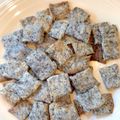 コットンpdx's cooksnap of when they made 簡単！カリカリ黒ごまクラッカー.