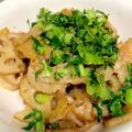 ゆき☆新米主婦's cooksnap of when they made 豚バラと蓮根の炒め物.