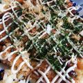 つえちょん's cooksnap of when they made 余ったごはんで納豆お好み焼き☆.