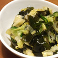 サーフブレイド's cooksnap of when they made キャベツとわかめときゅうりの酢の物.