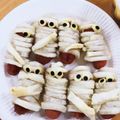 海苔巻子's cooksnap of when they made ミイラウィンナー.