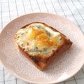 ゆづキッチン's cooksnap of when they made 絶品！ゴルゴンゾーラとジャムのトースト.