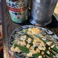 ユルゲン's cooksnap of when they made ∮おくらのマヨガーリック焼き∮.