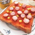 フジぽん's cooksnap of when they made クリチとケチャップのトースト.