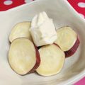 みっくママ's cooksnap of when they made レンチン♪さつまいものバターのせ.