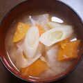 もふもふクロさん's cooksnap of when they made ◆シーチキンとさつま芋の具だくさん味噌汁.