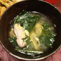 アルカママ's cooksnap of when they made 簡単小松菜と椎茸と卵のお味噌汁.