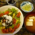 えみこぐま's cooksnap of when they made カフェ風☆アボカドネギトロ丼.