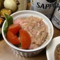 紫の薔薇と真珠。's cooksnap of when they made まぐろの和風タルタル.