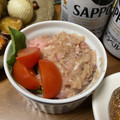 紫の薔薇と真珠。's cooksnap of when they made まぐろの和風タルタル.