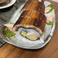 紫の薔薇と真珠。's cooksnap of when they made アボカドとクリームチーズの鰻寿司☆.