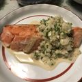Nana983's cooksnap of when they made 魚のムニエル✿マヨポンソース.
