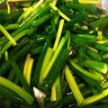 hachisyu's cooksnap of when they made やみつきネギサラダ☆.。.:*・.