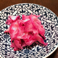 ☆さっちー☆☆'s cooksnap of when they made 赤大根の甘酢漬け.