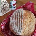 ちゃこ6226's cooksnap of when they made 手捏ね☆全粒粉とライ麦のカンパーニュ.