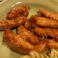 caramelsky's cooksnap of when they made 揚げ鶏のゴマ味噌がらめ.