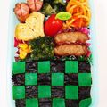めいめい☆☆☆'s cooksnap of when they made 大人のキャラ弁 鬼滅シリーズ1【炭治郎】.