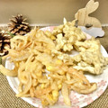 はらぺこしろうさぎ's cooksnap of when they made サクサク簡単☆３色の彩り☆野菜かき揚げ.