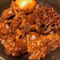 ForestGump's cooksnap of when they made 牛スジとこんにゃく・どて煮.