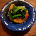喜八＆Hacchi's cooksnap of when they made ほうれん草&柿のナムル.