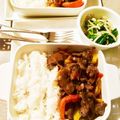 ame-ikuru's cooksnap of when they made ＊カブの葉ともやしのナムル＊.