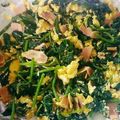 クック9B2S3V☆'s cooksnap of when they made ほうれん草とベーコンのバター炒め⭐簡単.
