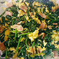 クック9B2S3V☆'s cooksnap of when they made ほうれん草とベーコンのバター炒め⭐簡単.