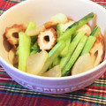 tikariri's cooksnap of when they made 簡単！ちくわと大根と小松菜の煮びたし.