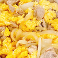 りーとぽん's cooksnap of when they made 全部大さじ1/2、卵、豚、玉ねぎ炒め.