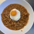 とこᕱ⑅ᕱ♥'s cooksnap of when they made オートミール de キムチ味噌粥.