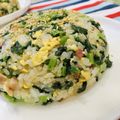 U☆kaoru's cooksnap of when they made 簡単！大根の葉チャーハン.