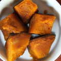 ＠ブルーホール's cooksnap of when they made かぼちゃのはちみつ煮.