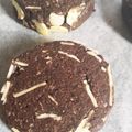 おおかなぼぅ's cooksnap of when they made ローストアーモンド＆ココアクッキー.