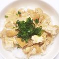 pucyipan's cooksnap of when they made お昼に超簡単!!!玉子油揚げ丼.