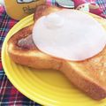 フジぽん's cooksnap of when they made 【 ハチミツとハムのトースト♪】.