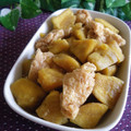 ayureo's cooksnap of when they made さつまいもとお揚げの煮物✿.